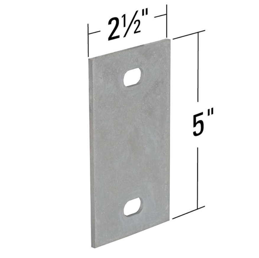 2 Hole Washer Plate - 3/8" Holes