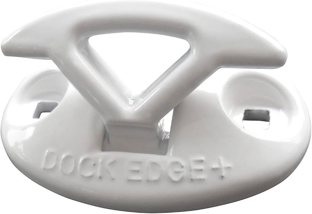 3" Flip-Up Dock Ring - White