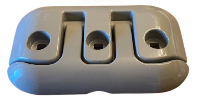 8" Flip-Up Cleat - Grey