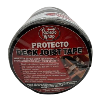 Super-Stick Blocked Co-Polymer (Next-Gen Butyl) Joist Tape - 50ft x 4"