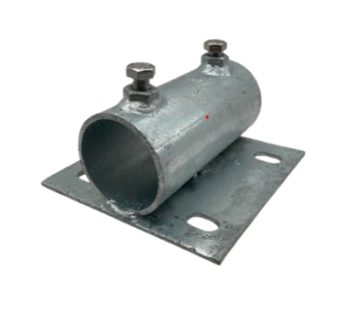 Universal Dock Leg Mount Bracket - 3/8" Holes