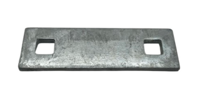 2 Hole Extra Heavy Washer Plate - 1/4" Plate - 1/2" Holes