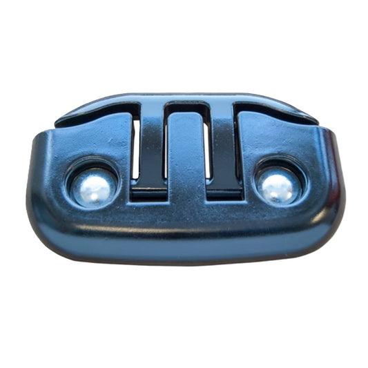 6" Flip-Up Cleat - Black, Double Leg