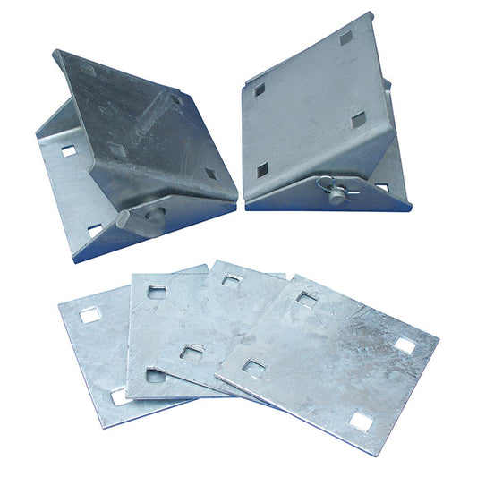 Stationary Dock Connector Hinge Kit - 3/8" Holes