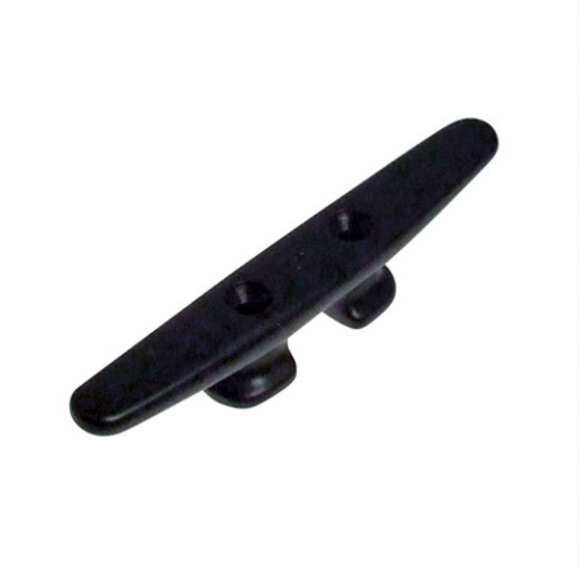 8" Aluminum Open Based Cleat - Black