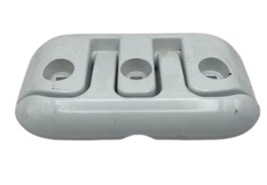 8" Flip-Up Cleat - White