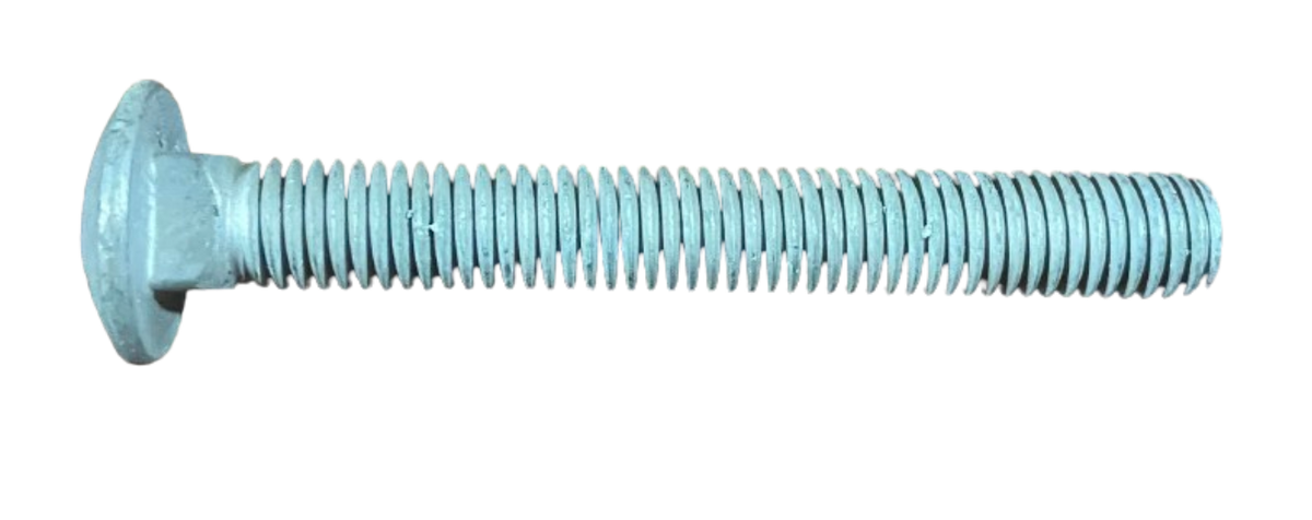 Carriage Bolt - 1/2" x 4" HDG - 125 pcs