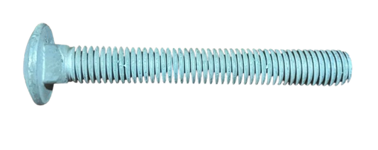 Carriage Bolt - 1/2" x 4" HDG - 125 pcs