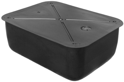 Ultimate HDPE Dock Floats - 2ft x 4ft x 12", 400lbs Bouyancy