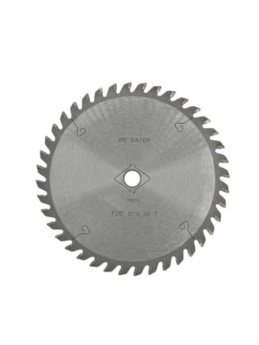 7.25" 40 Tooth "IPE EATER" Circular Saw Blade