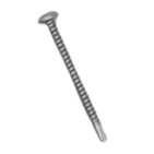 #10 x 2.5" Stainless Steel Thruflow Screws (for wood or predrilled aluminum)