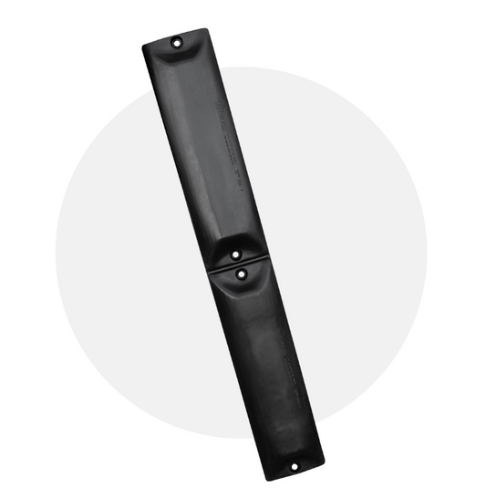 Techstar Bumperboy - 47.5" x 9" x 3", Black