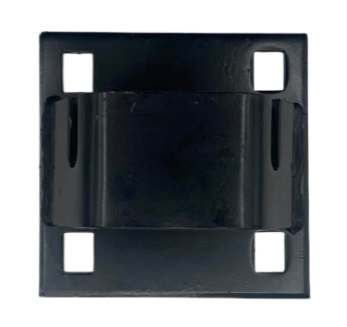 Ultimate Heavy Chain Bracket - Black - 1/2" Hole