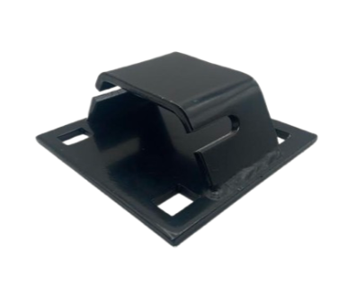 Ultimate Heavy Chain Bracket - Black - 1/2" Hole
