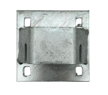 Ultimate Heavy Double Slot Chain Bracket - 3/8" Holes