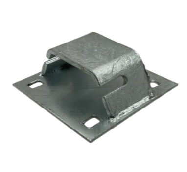 Ultimate Heavy Double Slot Chain Bracket - 3/8" Holes