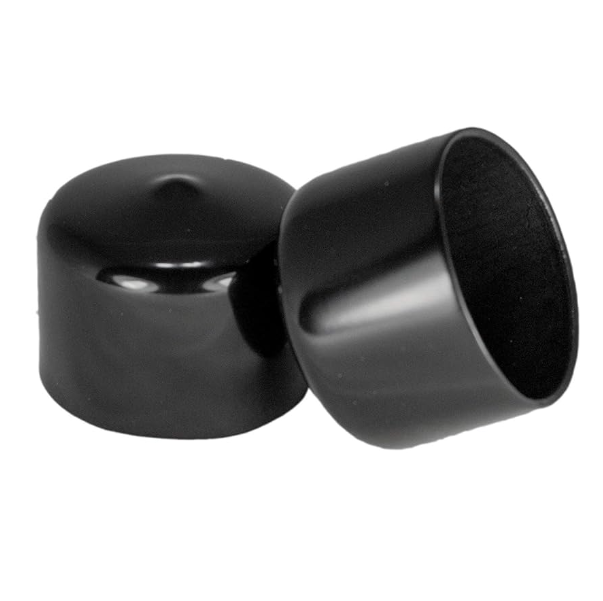 Dock Leg Caps - Black
