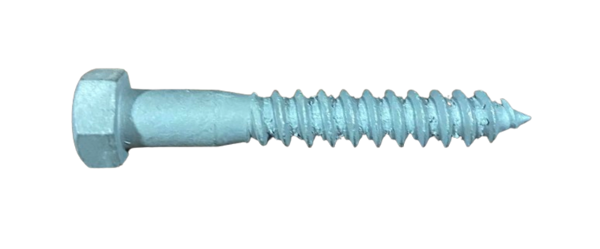 Hex Lag Bolt - 3/8" x 2.5" HDG (for bumper and cleats) - 500 pcs