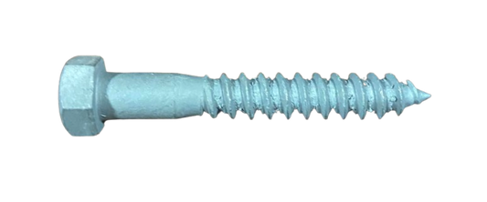 Hex Lag Bolt - 3/8" x 2.5" HDG (for bumper and cleats) - 500 pcs