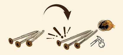 Ipe Clip Screw Upgrade (applies to all styles of Ipe Clips)
