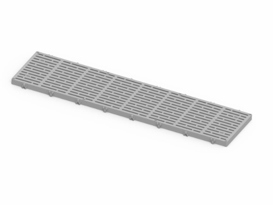 Thruflow Legacy XP Panel - 1ft x 4ft, Grey