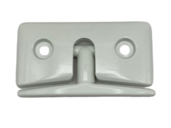 Folding Cleat - 6" T-Style, White