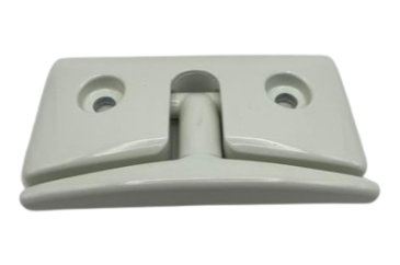 Folding Cleat - 6" T-Style, White